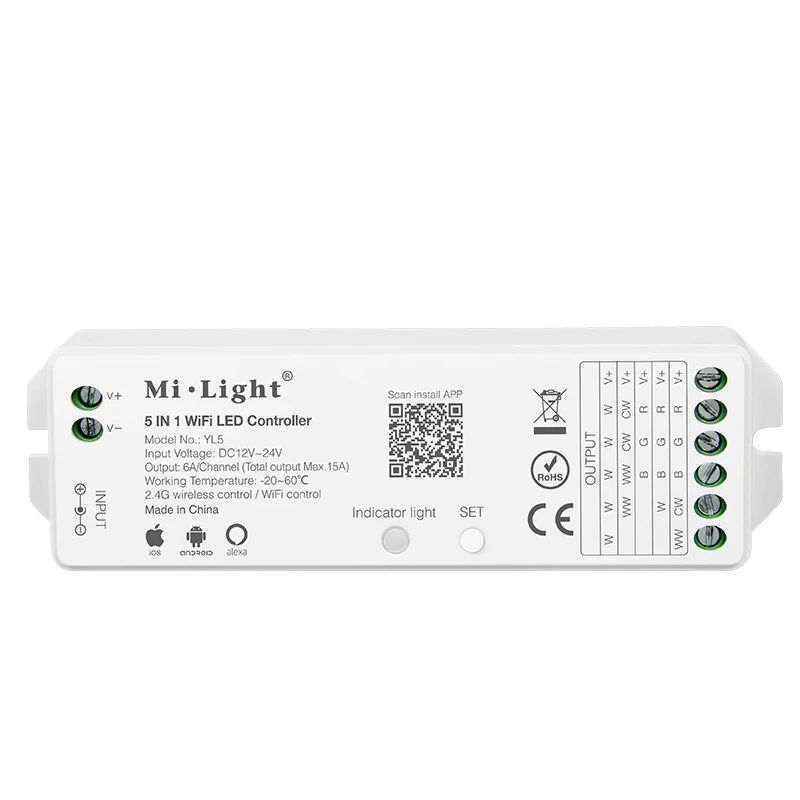 Mi Light YL5 5 IN 1 WiFi LED Controller