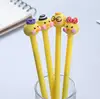 Fashion Yellow duck expression gel ink pen Promotional gift pen