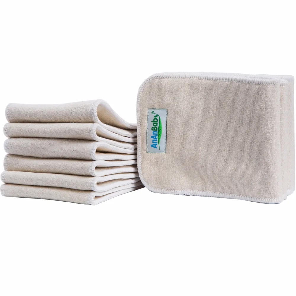 
AnAnBaby highly absorbent eco-friendly hemp diaper inserts 