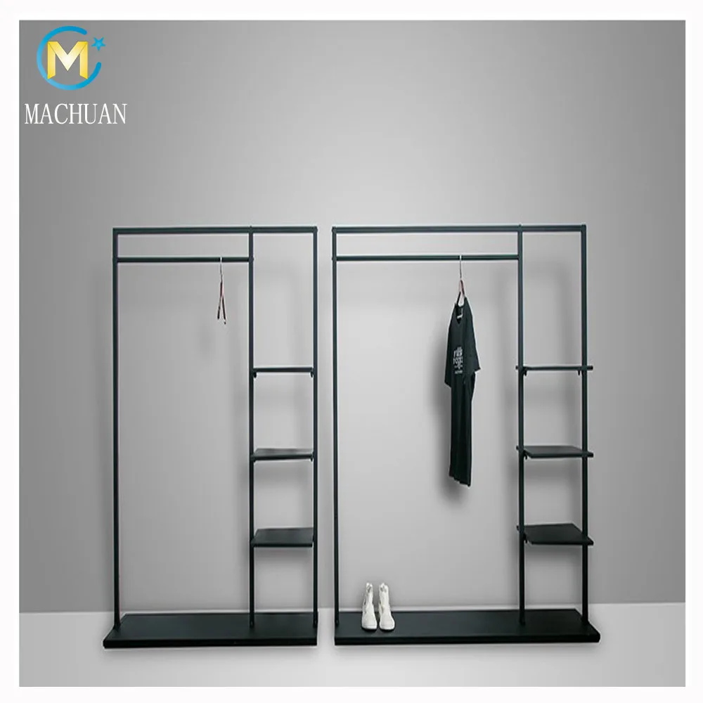 Metal Shelf Rack Display Zara Clothing Store Racks For Shop Fittings