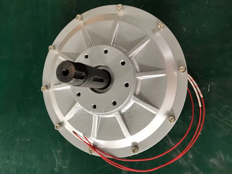 Inner Rotor 3kw Coreless Axial Flux Motor Pmg Permanent Magnet Generator 220v Buy 3 Phase