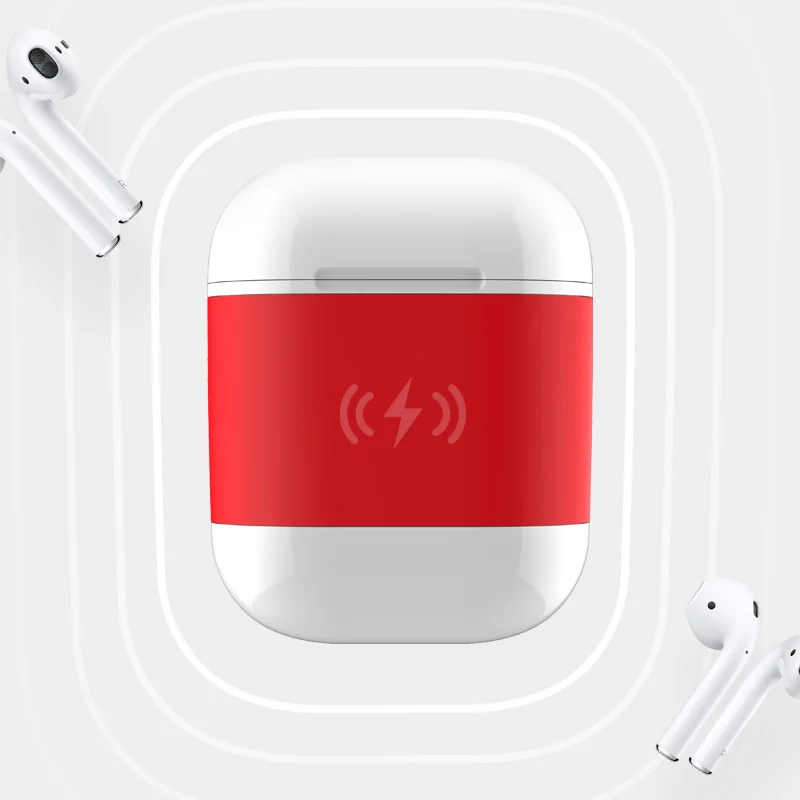 

2018 Good Selling Products Wireless Charging Case and Cover for Airpods, Colorful