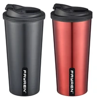 

Christmas promotional Customized leak proof double wall stainless steel vacuum insulated thermo travel tea coffee cup