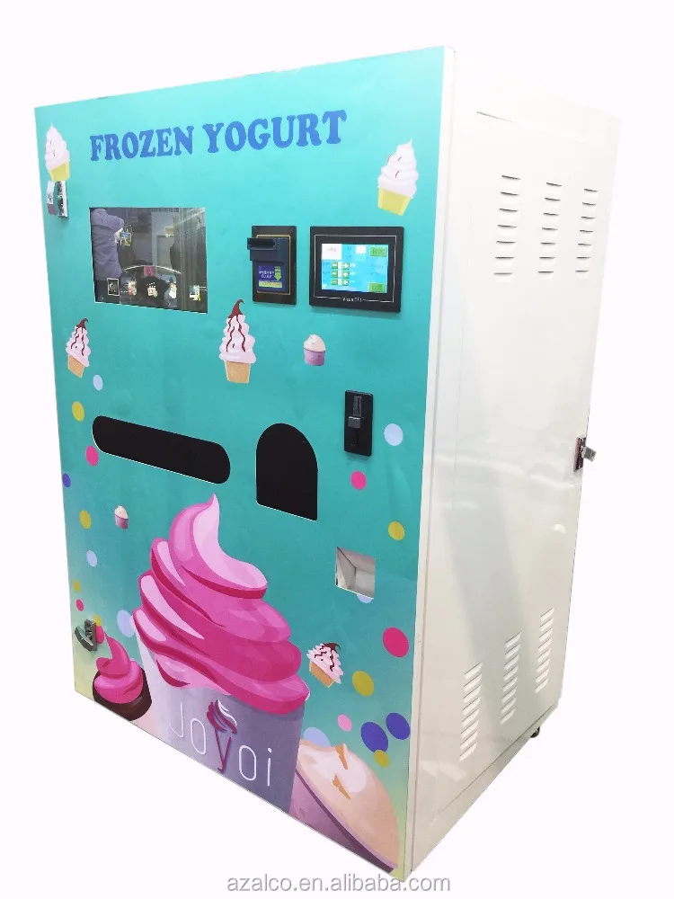 frozen yogurt vending machine