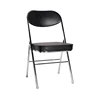 High quality commercial furniture stacking metal frame and pu leather seat folding training office chairs