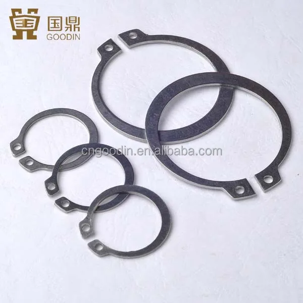 
METRIC RETAINING RINGS FOR SHAFTS ZINC PLATED 