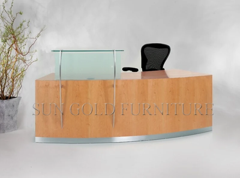 High End Modern Counter Front Desk Modular Used Salon Office