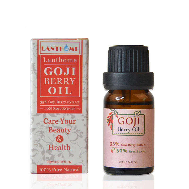 

Goji Berry Plant Extract Whitening Skin Anti Aging Face Essential Serum Oil, White