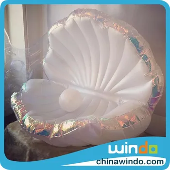 inflatable shell pool float