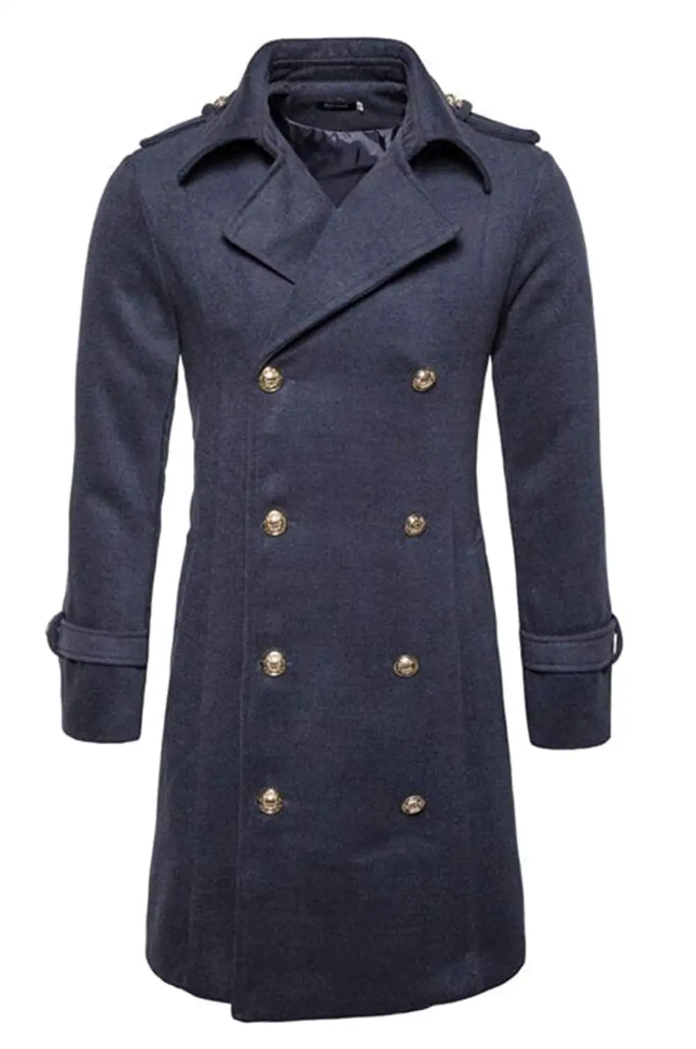 Xswsy XG Women Casual Long Wool Blend Coats Winter Button Closure Outwear