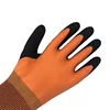 NMSHIELD orange rubber work gloves latex grips waterproof gloves winter