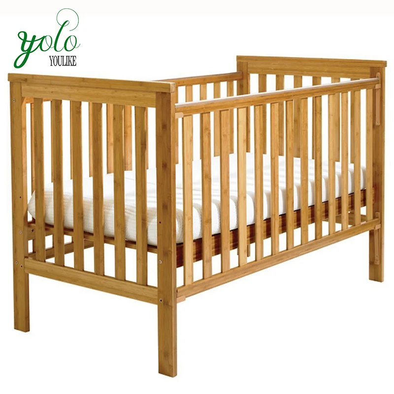 bamboo baby crib