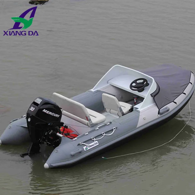 

Made-in-China Factory Price Military High Speed rib Boat with Outboard Motor jet boat engine sale small fiberglass boat, Light grey