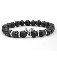 

F110 Yoga Balancing Reiki Healing Essential Oil Diffuser Stretch Lava Jewelry Inspirational Beads Animal Elephant Bracelet