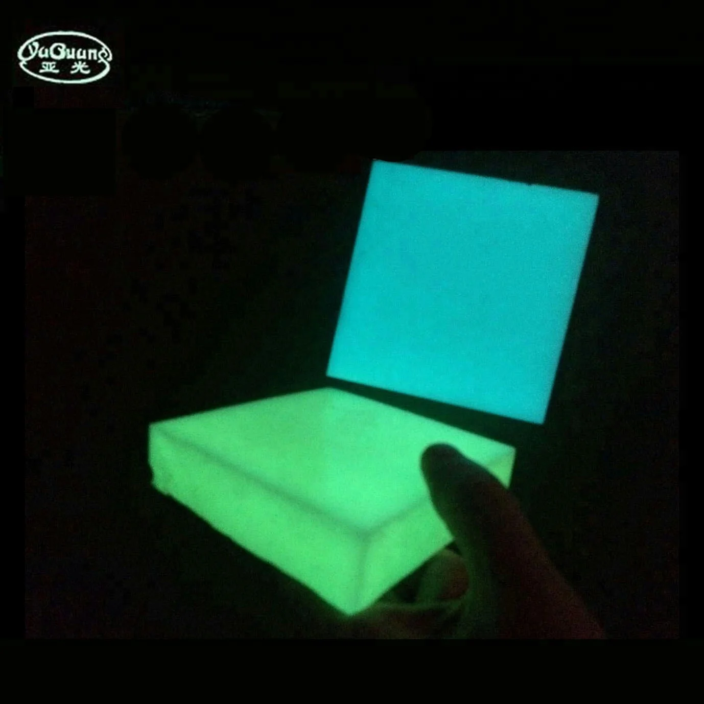 
5-10cm glow in the dark luminescent brick tiles for wall garden floor 