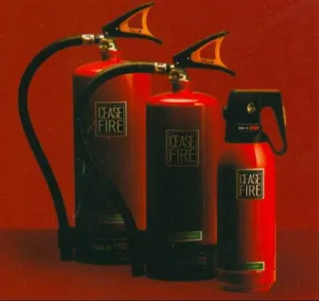 Ceasefire Fire Safety Cylinders Extinguishers Clean Agent Hcfc