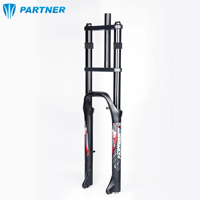 Fat bike part snow bike 26 inch fat bicycle double crown fork DH FR AM suspension front fork double crown fork