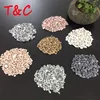 different colors stone cobbles landscaping pebbles for garden and beach
