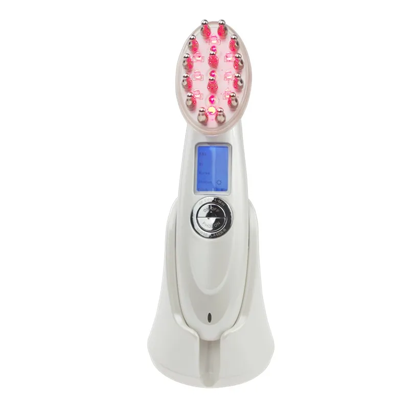 

Light Therapy Massage Comb Electric Hair Care Laser Scalp Massager for Women and Men Custom Logo