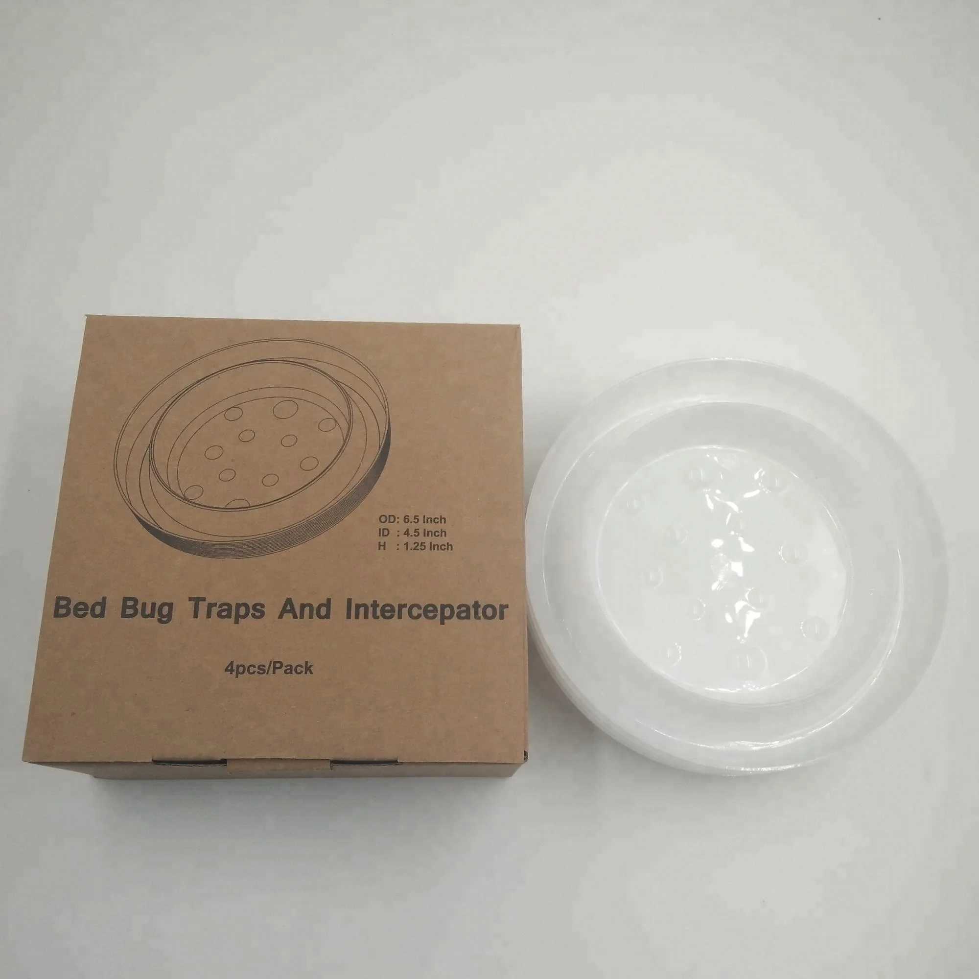 

Bed Bug Trap and Insect Interceptor Kit - 4 Pack, N/a