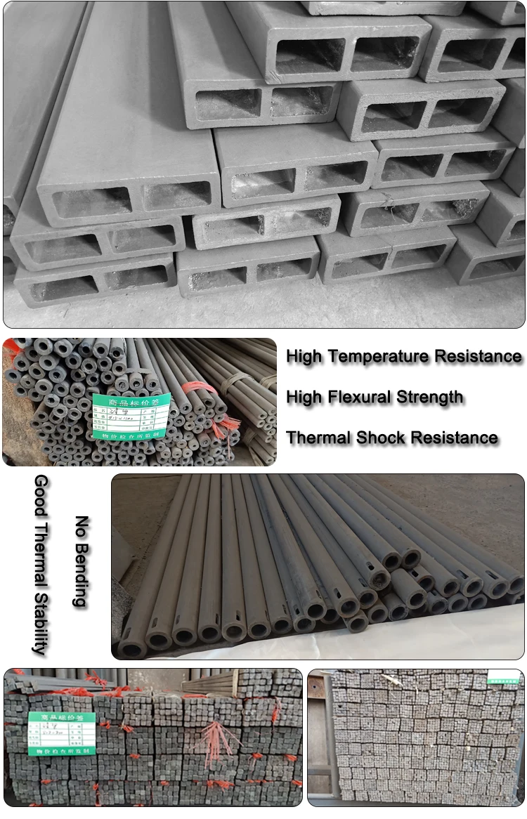 High Temperature Refractory Silicon Carbide Beam for Industrial Kiln Furniture