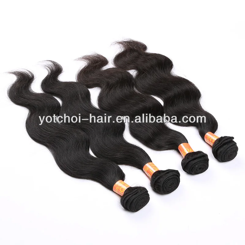 

Unprocessed raw cuticle aligned hair body wave virgin remy human hair extension