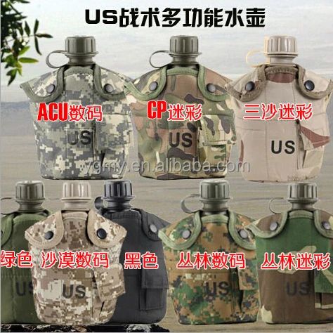 

Camping Cooking Cup Military Kettle Water Bottle Canteen