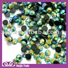 Bulk SS4~SS30 Jet Black AB Round Flatback DMC Rhinestone for Craft