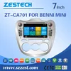 IN-dash car dvd player for chang'an benni mini dvd player with car radio audio gps navigation multimedia
