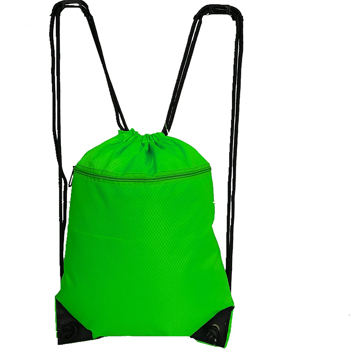 

China manufacturer High quality custom Sport Gym nylon drawstring backpack for boys girls Man women