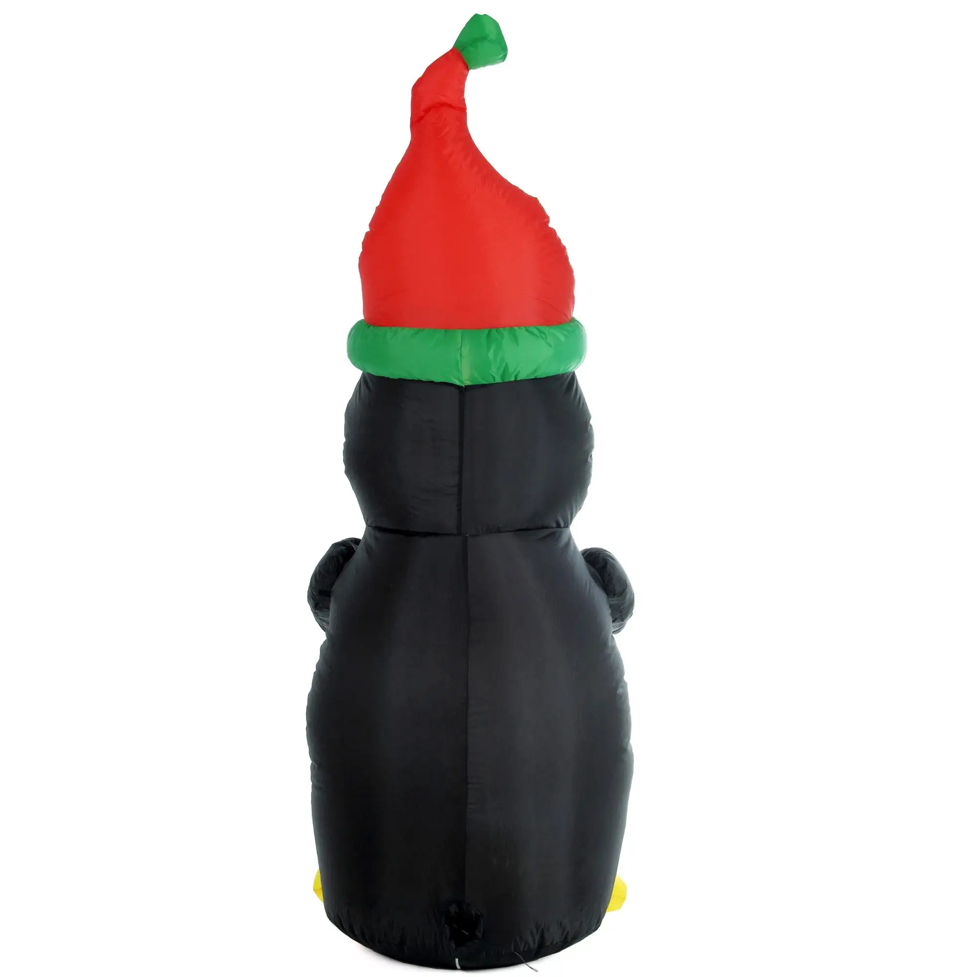 6ft / 180cm Christmas Inflatable Led Penguin With Hat & Gift Holiday