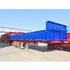 Three Axis 3 Axle 60 40 Ton Tip Back Side Tipper Lorry Dump Transport Semi Trailer In Truck Trailer