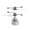 Crystal hand Sensor Toy Helicopter Drone Flying Flashing Rc Ball