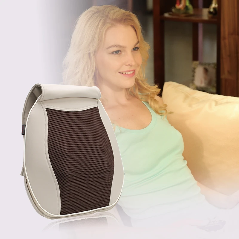 Comfier Neck & Back Shiatsu Back Japanese Mini Massage Cushion With
