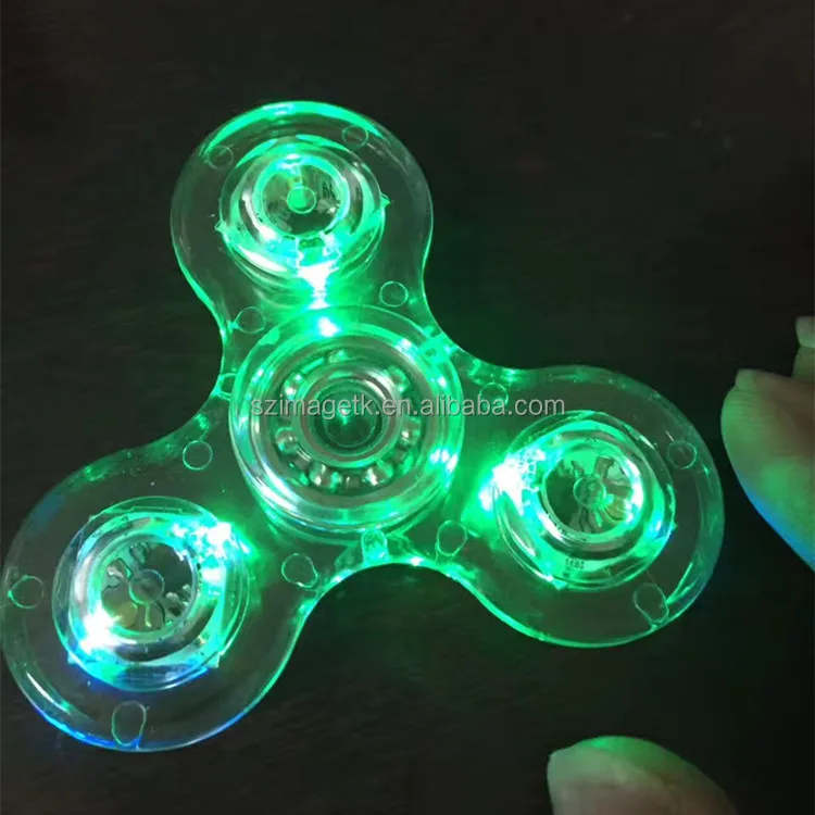 glowing fidget spinner