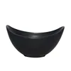 GUANHONG Wholesale Classical Black Ramen Bowl Ceramic Salad Fruit Bowl Dinnerware