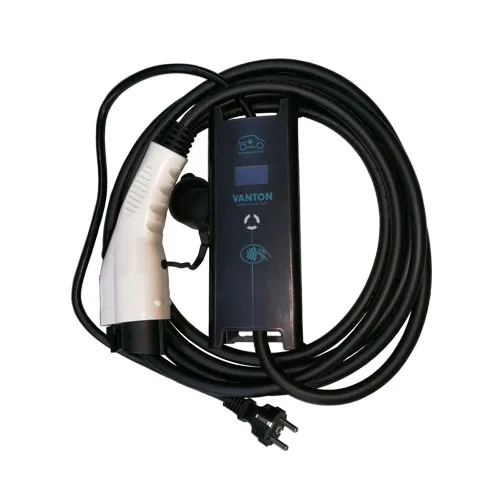 
16A evse J1772 Plug to 2 pin eu schuko plug mode 2 home use ev charging cable 