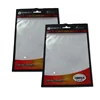 Factory price custom printed clear front resealable ziplock retail plastic bags for data cable