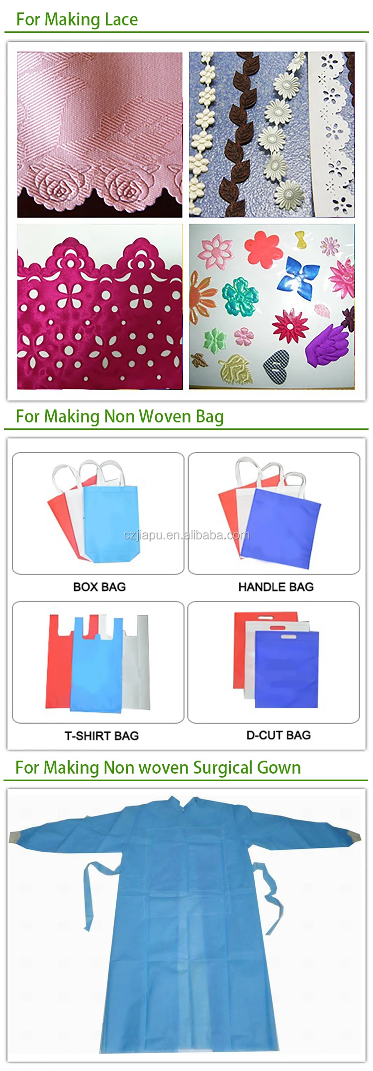 nonwoven bag making machine