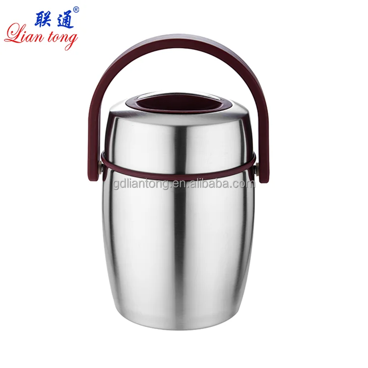 
Stainless steel 1.2L 1.5L 1.8L thermal food carrier food container 
