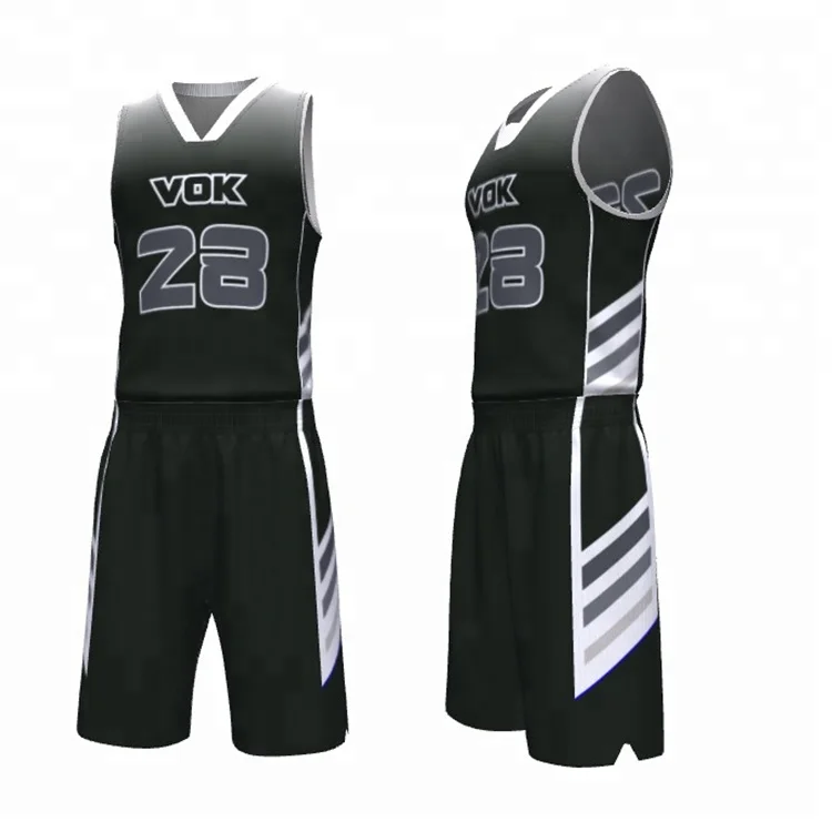 gray basketball jersey design