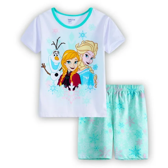 

kids sleepwear pajamas dog children short sleeve clothes boys pajamas set