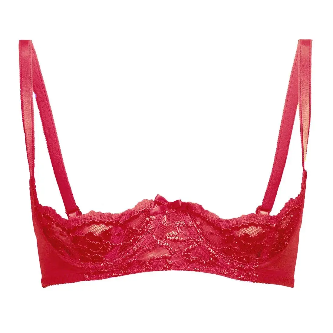 Buy So Sexy Lingerie Tm High Shine Lace Boned And Underwired Shelf Bra 