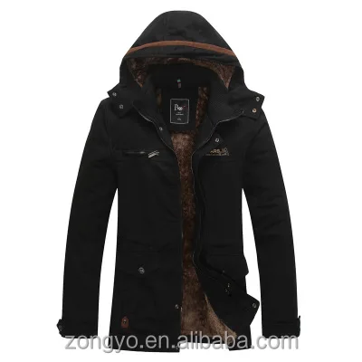 
Factory Cheap Windproof Warm Up Sport Fashion Design Inside Fur Mens Winter Jacket 
