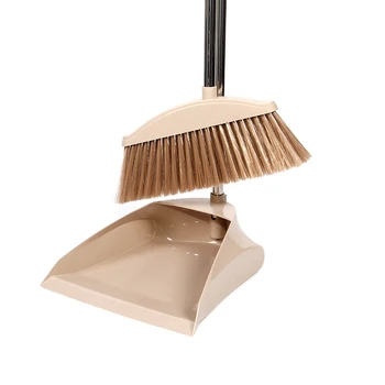 low price indian soft flower broom with metal stick