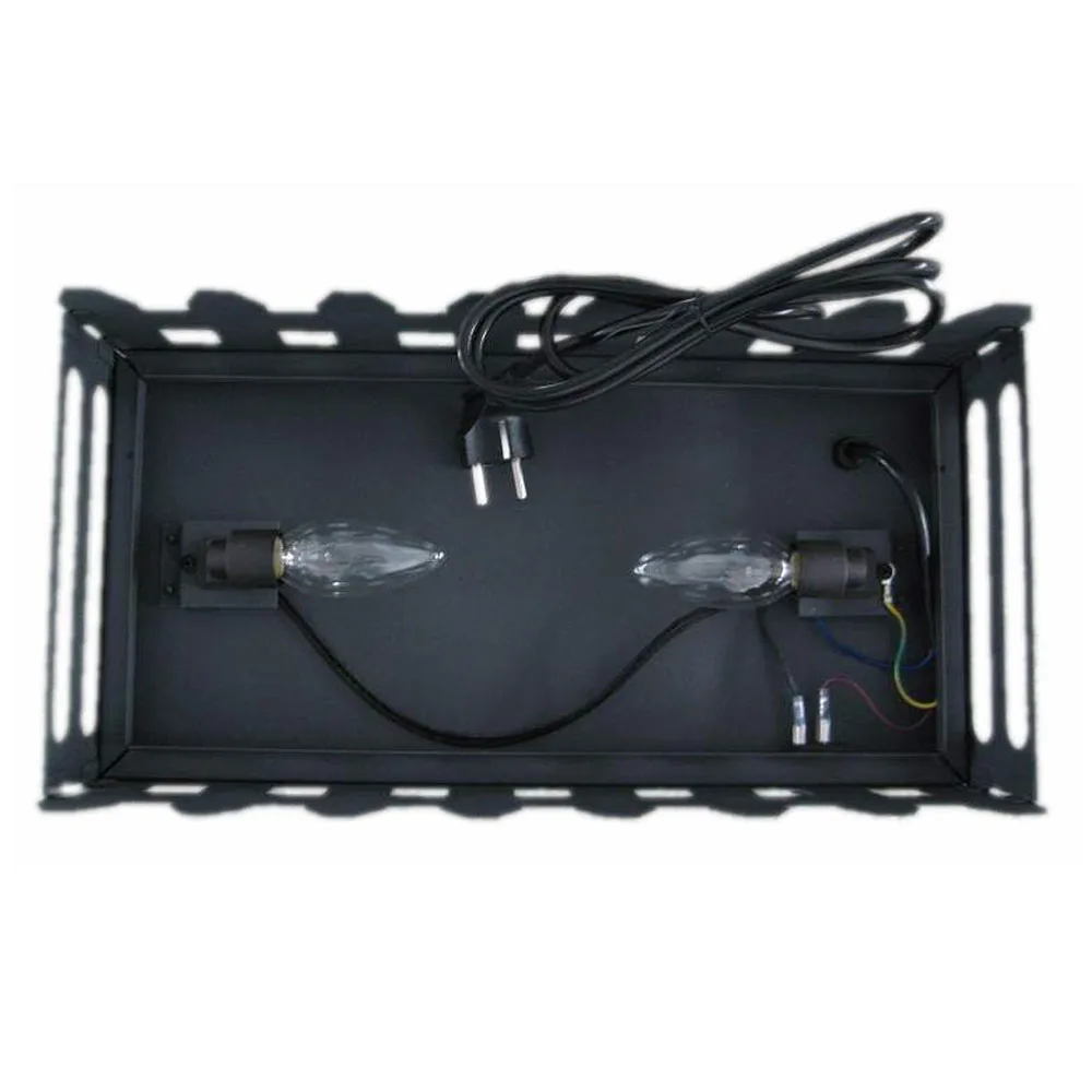 
OEM Wholesale Polyresin Modern Decorative Electric Fireplace Insert 