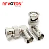 rf coaxial BNC adapter Jack to Plug Right Angle BNC right angle BNC Plug to Jack