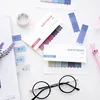 100 Pages Gradual change Colors Sticky Notes Office Bookmark Marker Memo Index Flags Tab Strip Sticker School Office Supplies