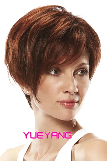 Dark Brown Women Short Hair Cuts For White Women Buy Short Hair