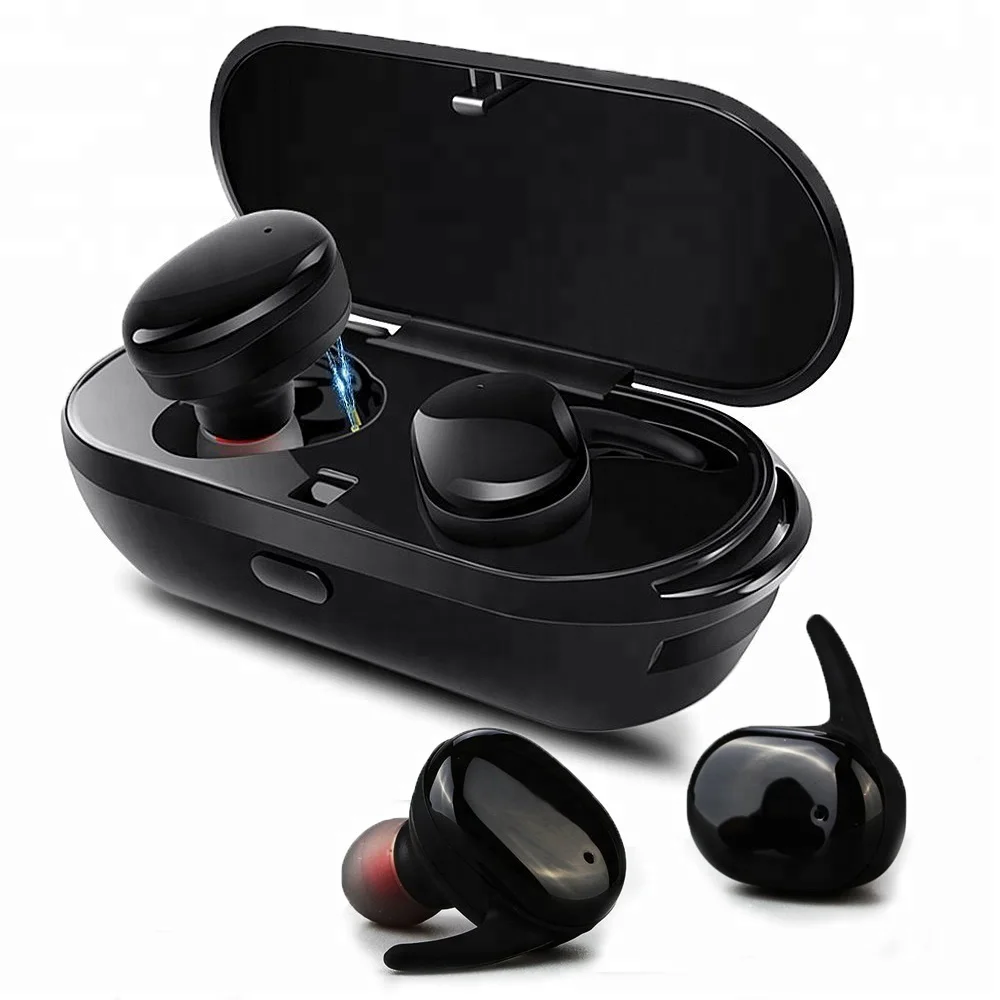 

Wholesale Factory Price Ture Wireless Tws Waterproof Earphones Blue tooth With Charging Case